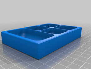 parts tray concealed magnets customized 3d print model - Mito3D