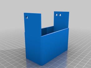 my customized power supply cover 3d print model - Mito3D