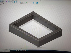 lithophane marco de imagen Impresora 3d La impresión en bilderrahmen 3d print model - Mito3D