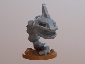 pokemon onix 95 figura modelo figuras ir brinquedo 3d print model - Mito3D
