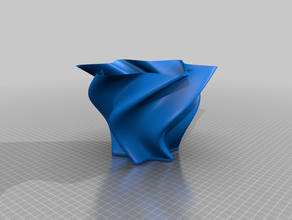 star david vase mode 3d print model - Mito3D