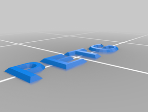 los símbolos del reciclaje ángulo de impresión 3d print model - Mito3D