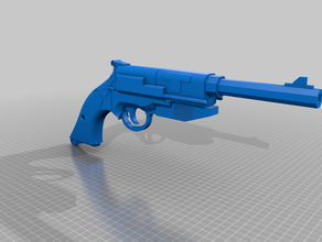 malcolm reynolds tabanca ateş böceği cosplay prop firefly silah 3d print model - Mito3D