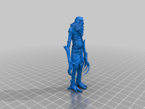 antica treeman - t-model aos treekin whfb gli elfi dei boschi 3d print model - Mito3D