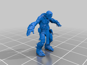 goblin - t-model aos dnd fantasy whfb 3d print model - Mito3D