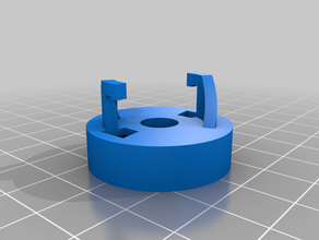beyblade launcher prongs holder 3d print model - Mito3D