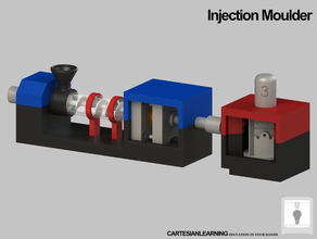 clp-injection moulder blow molding Hohlraum-Formteil clp design Bildung engineering Spritzguss 3d print model - Mito3D