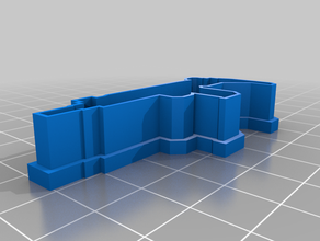 uzi cookiecutter cookie cutter cutters 3d print model - Mito3D