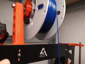 p3steel spool holder filament 3d print model - Mito3D