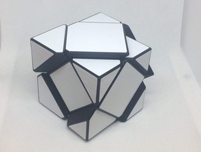 bump skewb twisty puzzle extensions de rubiks cube 3d print model - Mito3D
