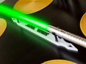 starwars sabre laser stand jedi les sabres star wars le de 3d print model - Mito3D