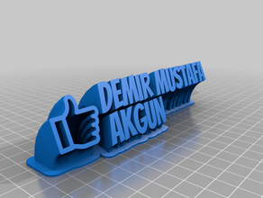 fe su misura 3d print model - Mito3D