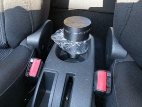 voiture poubelle drinkholder bin le conteneur la boisson porte-verre titulaire couvercle corbeille de 3d print model - Mito3D