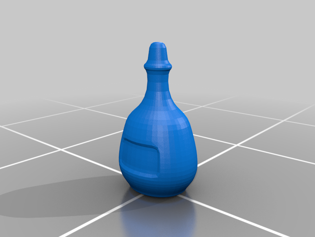 potion bouteille du mdn 3D print model - Mito3D