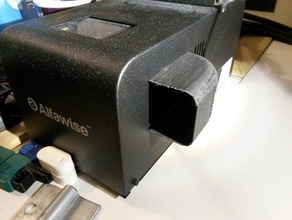 goulotte ventilation pour alfawise u20 3d print model - Mito3D