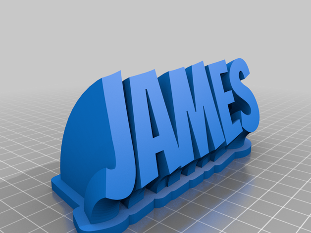 james 3D print model - Mito3D