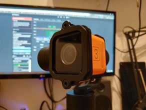 zhiyun z1 evolution gimbal adapter runcam 3 action cam camera runcam3 3d print model - Mito3D