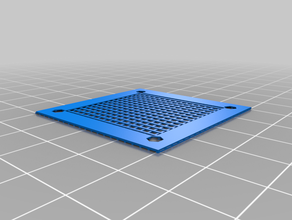 my customized parametric mesh filter 3d print model - Mito3D