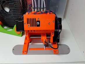 prusa mmu2 filament geçit 22mm ıkea platsa hareket 3d print model - Mito3D