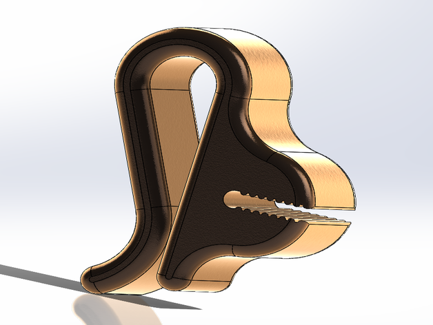 filamento clip de 1,75 mm 3D print model - Mito3D
