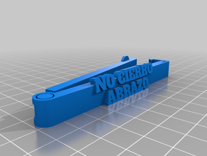 my customized bag clip customizer christmas edition 3d print model - Mito3D