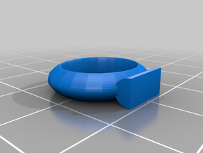 fantasy football champ anello 3d print model - Mito3D