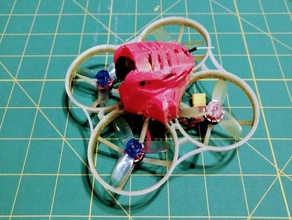 ur85hd fpv canopy caddx turbo micro f2 turtle v2 drcameron drone camera mount quad quadcopter ur85 uruav 3d print model - Mito3D
