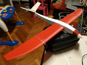 rc crobe micro-glider wings motor mount glider rc glider sailplane