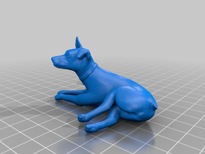 toby &lt 3 melhor cão canino cães miniatura pinscher mini pin animais de estimação petsfang 3d print model - Mito3D