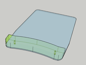 mouse kensington expert palma pad almofada 3d print model - Mito3D