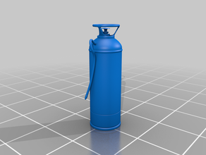 old type fire extinguisher 3d print model - Mito3D