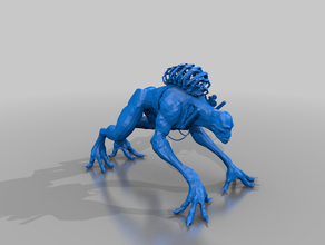 dark mech - mutant mastiff 40k admech 3d print model - Mito3D