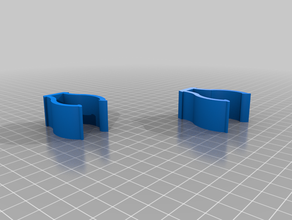 tavolo pieghevole gamba clip titolare 3d print model - Mito3D