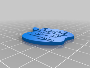 fall y ' all jar-tag Schlüsselanhänger 3d print model - Mito3D