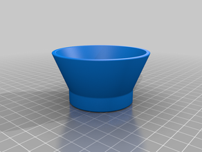 bialetti moka - mokina half cup funnel pusher coffee 3d print model - Mito3D