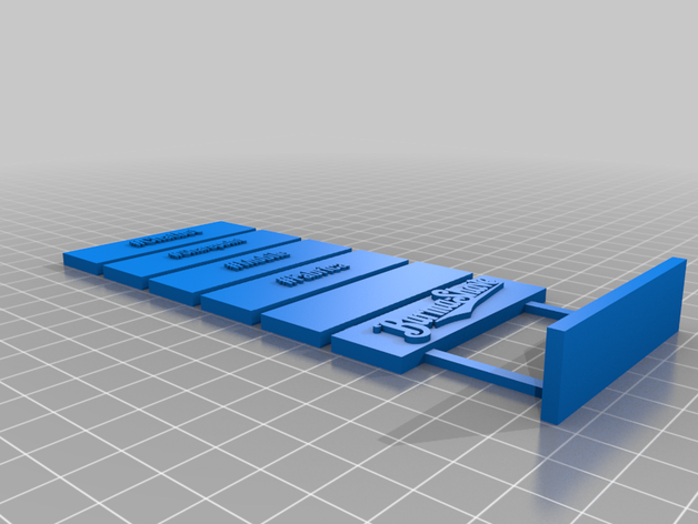 banner su misura 3D print model - Mito3D