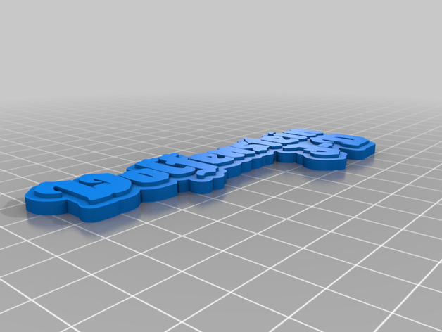 wolfenstein 3d logo 3D print model - Mito3D