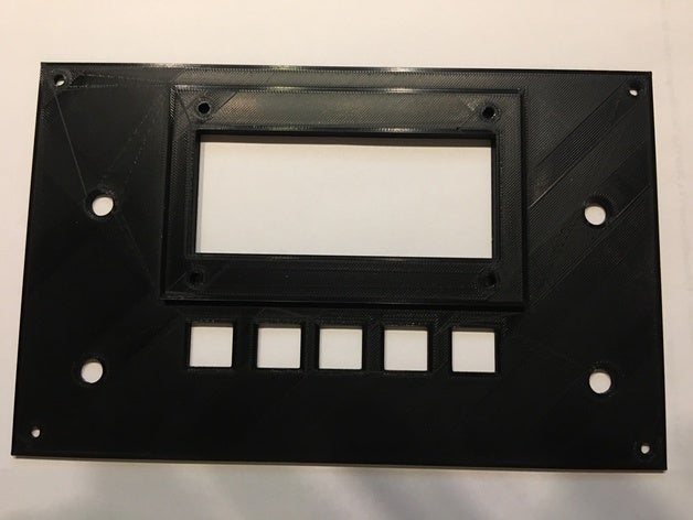 lighthack 2 placa de la cara 3D print model - Mito3D