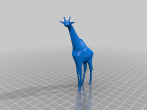 dungeonsticks jirafa toung fuera lindo La impresión en 3d animal a los animales no molestar épica la 3d print model - Mito3D