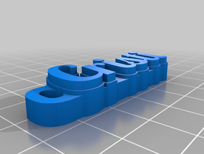 cristi keychains customized 3d print model - Mito3D