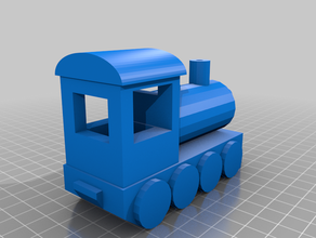 locomotiva A impressão 3d 3d print model - Mito3D