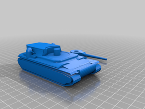 t28 htc concept video games overpowered 3d print model - Mito3D