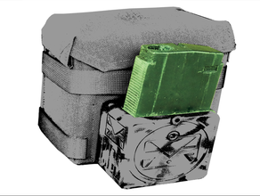 mcs caixa unidade dmag hélice revista torre esporte & ao ar livre parafuso boxdrive boxmag helixmag furacão magfed paintball 3d print model - Mito3D
