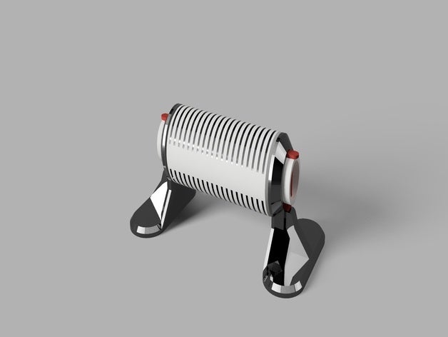 destekli kulp el aletleri göğüs kolu parçalar güç egzersiz 3D print model - Mito3D