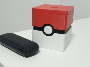 pokeball Aschenbecher iqos Haushalt pokemon 3d print model - Mito3D