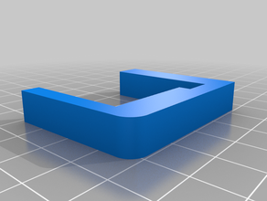 parametric 10mm square hole pegboard hooks organization hook mount 3d print model - Mito3D