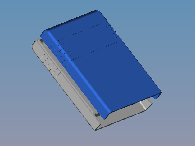 c64 cartridge case standard computer c64c 3D print model - Mito3D