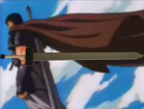 berserk raider espada adereços golden age arc coragem longa 3d print model - Mito3D