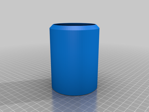 meine angepasste high-tech-koozie Container kundengebundene 3d print model - Mito3D