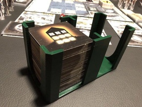 Verrat house hill widow ' s walk Fliesen Halter Spielzeug & game Zubehör Brettspiel card-Inhaber deck Halterung 3d print model - Mito3D